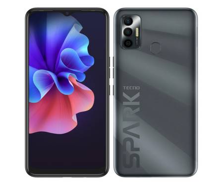 Смартфон Tecno Spark 7 (KF6n) 4/128Gb NFC Dual SIM Magnet Black