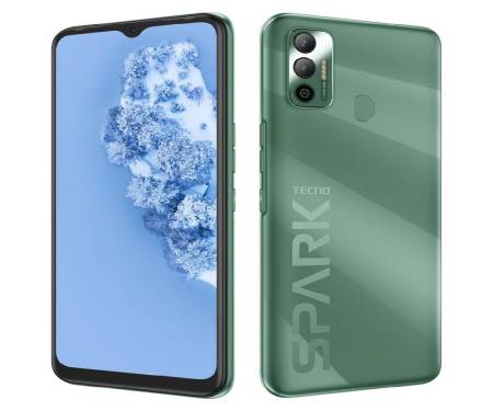 Смартфон Tecno Spark 7 (KF6n) 4/128Gb NFC Dual SIM Spruce Green