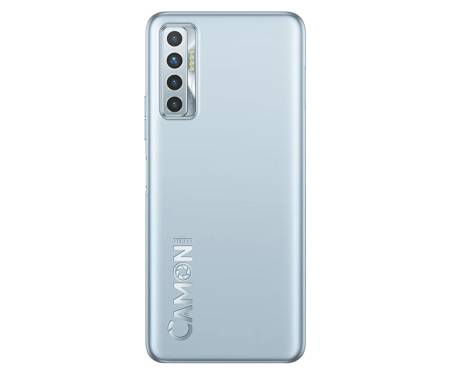 Смартфон Tecno Camon 17P (CG7n) 6/128Gb NFC Dual SIM Frost Silver (4895180766787)