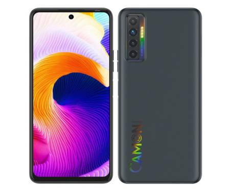 Смартфон Tecno Camon 17P (CG7n) 6/128Gb NFC Dual SIM Magnet Black (4895180766800) 1