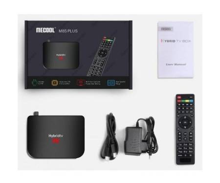 Медиаплеер MECOOL M8S Plus DVB S/S2