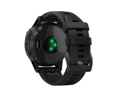 Спортивные часы Garmin Fenix 5 Plus Sapphire Black with Black Band (010-01988-00/010-01988-01)