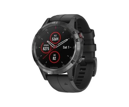 Спортивные часы Garmin Fenix 5 Plus Sapphire Black with Black Band (010-01988-00/010-01988-01)