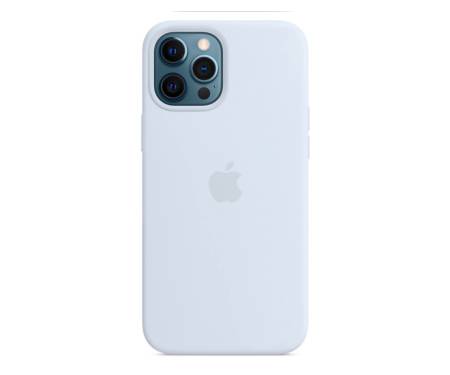 Чохол для Apple iPhone 12/12 Pro Silicone Case with MagSafe Cloud Blue