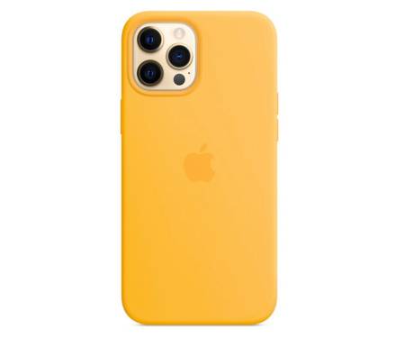 Чехол для Apple iPhone 12/12 Pro Silicone Case with MagSafe Sunflower Copy