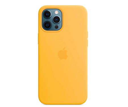 Чехол для Apple iPhone 12/12 Pro Silicone Case with MagSafe Sunflower Copy