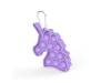 Игрушка-антистресс Pop it Keychain Unicorn Purple