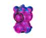 Игрушка-антистресс Pop it Keychain Bear Neon