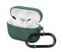 Чехол для Airpods Pro Silicon with hook Pine Needle Green
