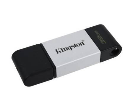 USB флеш накопитель Kingston 32GB DataTraveler 80 USB 3.2/Type-C (DT80/32GB)