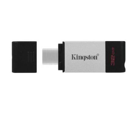 USB флеш накопитель Kingston 32GB DataTraveler 80 USB 3.2/Type-C (DT80/32GB)