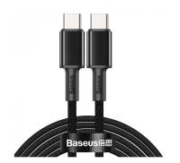 Кабель Baseus High Density Braided Type-C to Type-C 100W 2M Black (CATGD-A01)