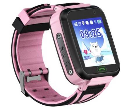 Смарт-часы GoGPS К07 Pink Детские телефон-часы с GPS трек (K07PK)