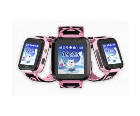 Смарт-часы GoGPS К07 Pink Детские телефон-часы с GPS трек (K07PK)