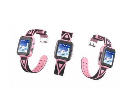 Смарт-часы GoGPS К07 Pink Детские телефон-часы с GPS трек (K07PK)