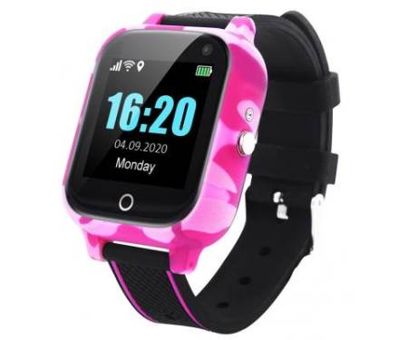 Смарт-часы GoGPS T01 телефон-часы, Термометр Red (T01RD)