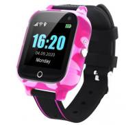 Смарт-часы GoGPS T01 телефон-часы, Термометр Red (T01RD)
