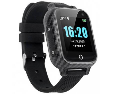 Смарт-часы GoGPS T01 Термометр Black (T01BK)