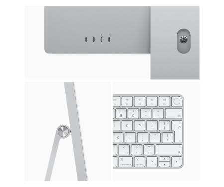 Моноблок Apple iMac 24 M1 Silver 2021 (Z12K000UR)