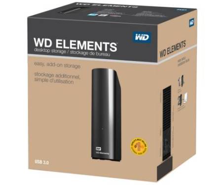 Внешний жесткий диск 3.5" 14TB WD (WDBWLG0140HBK-EESN)