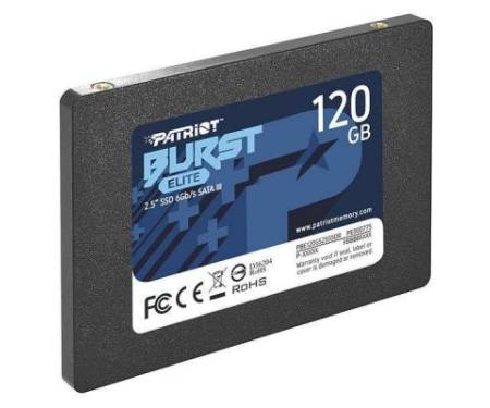 Накопитель SSD 2.5" 120GB Burst Elite Patriot (PBE120GS25SSDR)