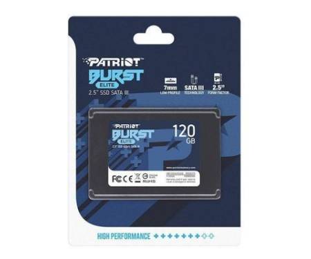 Накопитель SSD 2.5" 120GB Burst Elite Patriot (PBE120GS25SSDR)