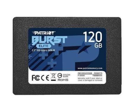 Накопитель SSD 2.5" 120GB Burst Elite Patriot (PBE120GS25SSDR)