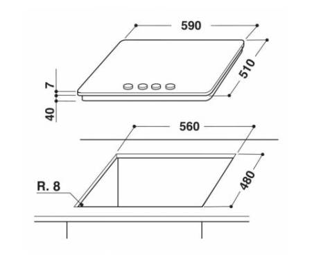 Варочная поверхность Whirlpool GMWL628IXLEE