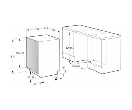 Посудомоечная машина Gorenje GV520E10