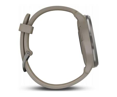 Смарт-часы Garmin Vivomove HR Sport with Sandstone Silicone Band One-size (010-01850-03) Black