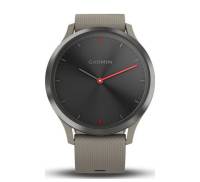 Смарт-часы Garmin Vivomove HR Sport with Sandstone Silicone Band One-size (010-01850-03) Black