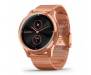 Смарт-часы Garmin Vivomove Luxe 18K Rose Gold PVD Stainless Steel w. Rose Gold Milanese B. (010-02241-24)
