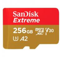 Карта памяти SANDISK 256GB microSD class 10 UHS-I U3 V30 A2 Extreme Mobile Gaming (SDSQXA1-256G-GN6GN)