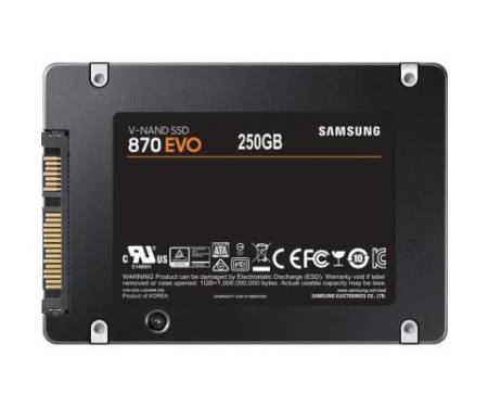 Накопитель SSD 2.5" 250GB 870 EVO Samsung (MZ-77E250BW)