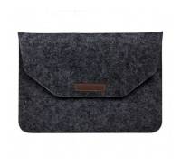 Чехол-карман из фетра для ноутбука 15 Matte Black
