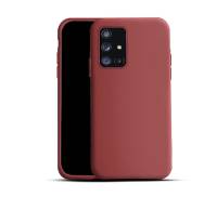 Чехол для Samsung Galaxy A12/M12 Silicone Case Сoral