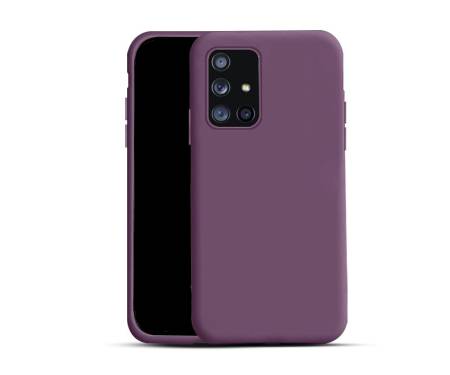 Чехол для Samsung Galaxy A12/M12 Silicone Case Purple