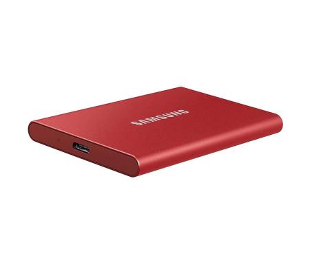SSD накопитель Samsung T7 1 TB Red (MU-PC1T0R/WW)