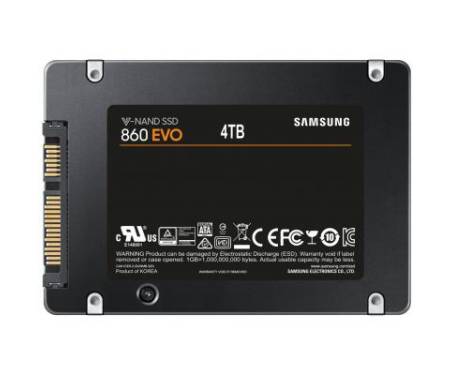 SSD накопитель Samsung 860 EVO 2.5 4 TB (MZ-76E4T0B)