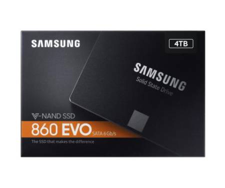 SSD накопитель Samsung 860 EVO 2.5 4 TB (MZ-76E4T0B)