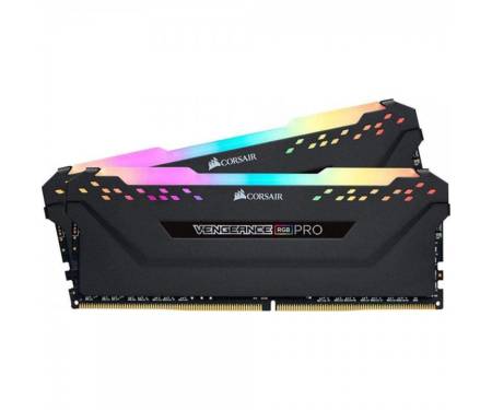 Модуль Corsair 64 GB (2x32GB) DDR4 3200 MHz Vengeance RGB Pro (CMW64GX4M2E3200C16)
