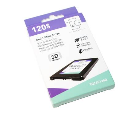 SSD накопитель T&G 120GB SATAIII 2.5" 3D TLC (TG25S120G)