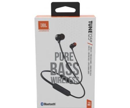 Наушники JBL Tune 125BT Black (JBLT125BTBLK)