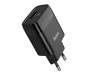 Сетевое зарядное устройство Hoco C72Q USB 2A QC3.0 18W Black