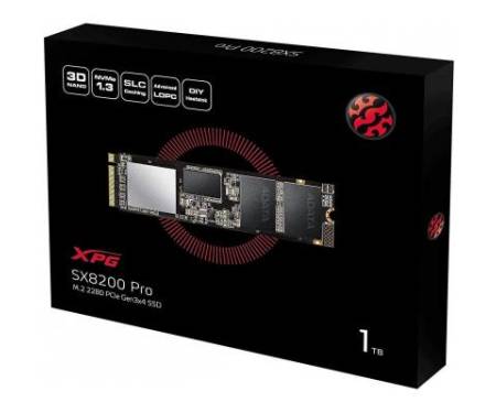 Накопитель SSD M.2 2280 1TB ADATA (ASX8200PNP-1TT-C)