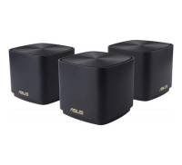 Маршрутизатор ASUS ZenWiFi XD4 3PK black AX1800 1xGE LAN 1x1GE WAN WPA3 OFDMA M (XD4-3PK-BLACK)