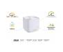 Точка доступа Wi-Fi ASUS ZenWiFi XD4 1PK white (XD4-1PK-WHITE)