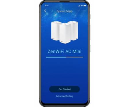 Маршрутизатор ASUS ZenWiFi mini CD6 2PK AC1500 3xGE LAN 1xGE WAN MESH (CD6-2PK)