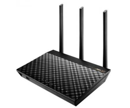 Маршрутизатор ASUS RT-AC66U/B1 AC1750, 4xGE LAN, 1xGE WAN, 1xUSB3.0, 1xUSB2.0, (RT-AC66U-2PK)