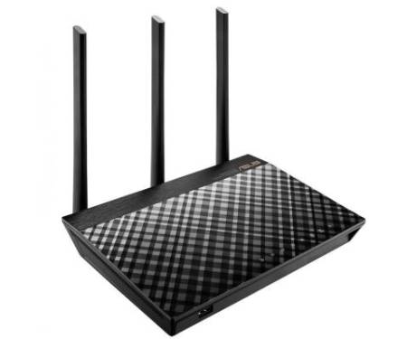 Маршрутизатор ASUS RT-AC66U/B1 AC1750, 4xGE LAN, 1xGE WAN, 1xUSB3.0, 1xUSB2.0, (RT-AC66U-2PK)